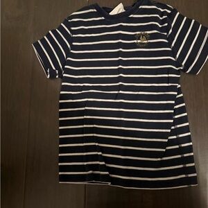 Primrose Navy Striped Kids Shirt Size XS